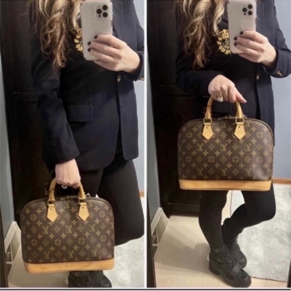 Authentic LOUIS VUITTON Monogram Alma Bag - Picture 5 of 14